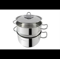 Vapor Set 3Pz Con Coperchio 22Cm Grancuci Vanitosa Tognana