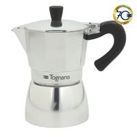 Caffettiera 1 Tz Grancucina Mirror-Alluminio Tognana