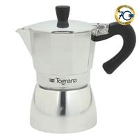 Caffettiera 6 Tz Grancucina Mirror-Alluminio Tognana