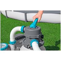 Filtro A Sabbia Lt/h 6056 Valvola a 6 Posiz.Timer 230W Bestway