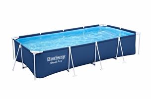 Piscina Steel Pro Ret.Cm.400x211x8 Cap.5.700Lt Predisp.Pompa Bestway