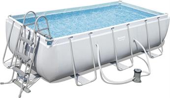 Piscina Power Steel Frame 404x201x100cm Cap.6.478 Lt Pompa/Scaletta Best