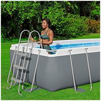 Piscina Power Steel Frame 404x201x100cm Cap.6.478 Lt Pompa/Scaletta Best