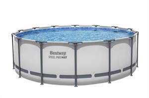 Piscina Steel Pro Max Cm 427x122 Cap.15232 L Pompa Filtro/Cartucc.