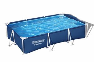 Piscina Steel Pro Ret.300x201x66 Cap.3.300 L Pred.Pompa Filtro Bestway