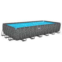 Piscina Apx 365 Rett.7.32m3.66m1.32m Cap.30.045 L Pompa/Scaletta Bestway