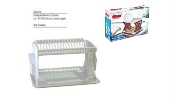 Colapiatti Grigio 2 Ripiani 47x27x35 cm