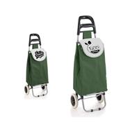 Carrello Spesa 36X27X95 Cm Verde