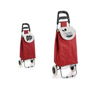 Carrello Spesa 36X27X95 Cm Rosso