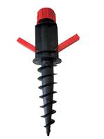 Picchetto in Plastica x Ombrellone Da Spiaggia cm.42