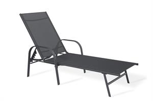 LettinoMay cm.195x69x35h Stuttura in Ferro Antracite