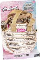 Girabrilla Puffer Pets Bag Pink/Gold