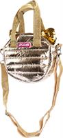 Girabrilla Puffer Pets Bag Pink/Gold