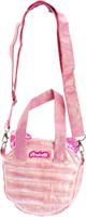 Girabrilla Puffer Pets Bag Pink/Gold