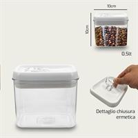 Contenitore Ermetic 10.5X10.5 H10.5 Cm