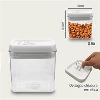 Contenitore Ermetic 10.5X10.5 H15.5 Cm