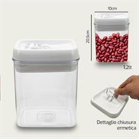 Contenitore Ermetic 10X10 H20.5 Cm