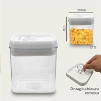 Contenitore Ermetic 12.5X12.5 H17.7 Cm