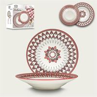 Servizio Piatti 12 Pz Sahara Pink