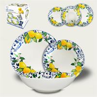 Servizio Piatti 18 Pz La Costiera Limoni 2