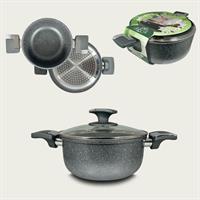 Casseruola Cm.28 Con Coperchio Rockchef