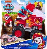 Paw Patrol Veic.Tem.Rescue Wheels Camion dei Pompieri di Marshall