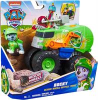 Paw Patrol Veic.Tem.Rescue Wheels Camion per La Raccolta di Rocky