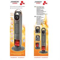 Termoventilatore A Torre 1000-2000W  Zonda Johnson