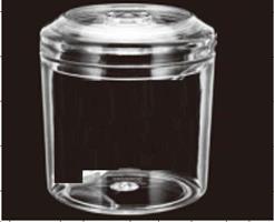 Zuccheriera In Plexiglass H.9.3X9Cm.