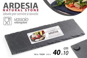 Vassoio Ardesia 40*10 cm