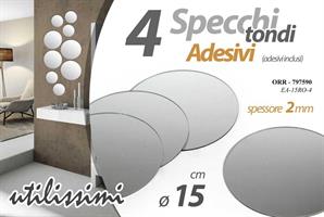4 Specchi Tdi 2Mm 15Cm Ea-15Ro/4