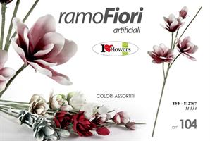 Ramo 4 Fiori Ass. 104Cm M534