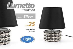 Lampada Color Silver 25Cm    Dy22040