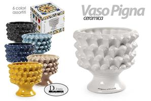 Vaso Pigna As. 10*9Cm     Dlp23G15-4