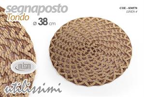 Segnaposto Tondo 38 Cm