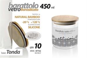 Barattolo Vetro 450 Ml 10*10 Cm