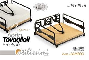 Porta Tovaglioli Cuisine 18*18,5*7 Cm