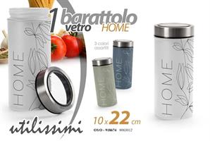 Barattolo 1,3 Lt Ass 10*10*22 Cm