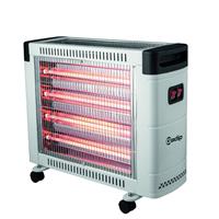 Stufa Al Quarzo Dpm Nisyros 2000W Ventilata Con 4 Elementi Riscaldanti