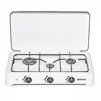 Fornello a gas gpl 3 fuochi + kit metano I-16 bianco itimat