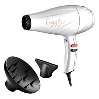 Asciugacapelli Ga.ma 2400w Gh2002 Leggero Ion Professionale Bianco