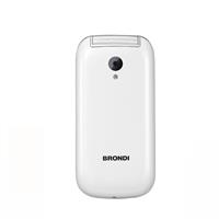 Cellulare Brondi Stone Plus Bianco - Tasti Grandi E Dual Sim