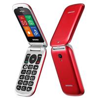 Cellulare Brondi Stone Plus Rosso - Tasti Grandi E Dual Sim