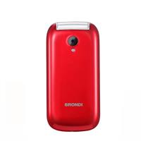 Cellulare Brondi Stone Plus Rosso - Tasti Grandi E Dual Sim
