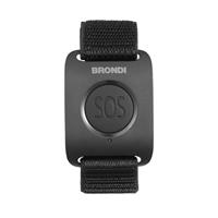 Brondi Amico Sicuro Plus Cellulare Per Anziani Con Tasto Sos Nero