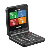Cellulare Brondi Flipper Dual Sim - Telefono Senior Tasti Grandi