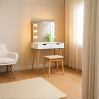 Toilette Con 2 Cassetti e 6 Led
