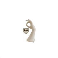 Mano Con Cuore Argento