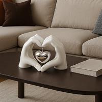 Due Mani Con Cuore Argento