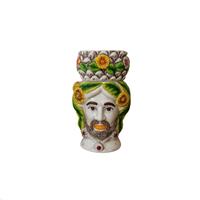 Moro Uomo 22 Cm Colorato Con Pigna